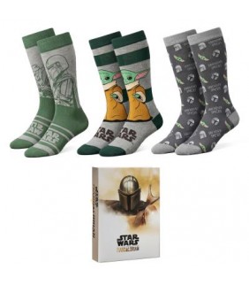 PACK CALCETINES 3 PIEZAS THE MANDALORIAN