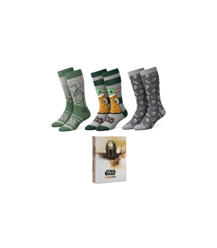 PACK CALCETINES 3 PIEZAS THE MANDALORIAN