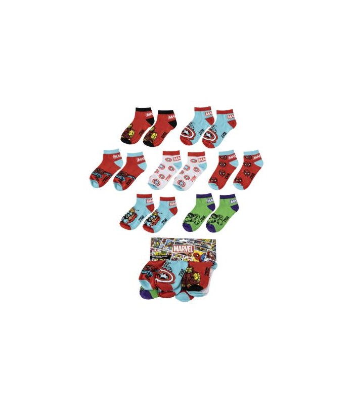 PACK CALCETINES TOBILLERO MARVEL