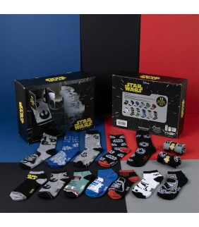 PACK CALCETINES 12 PIEZAS STAR WARS