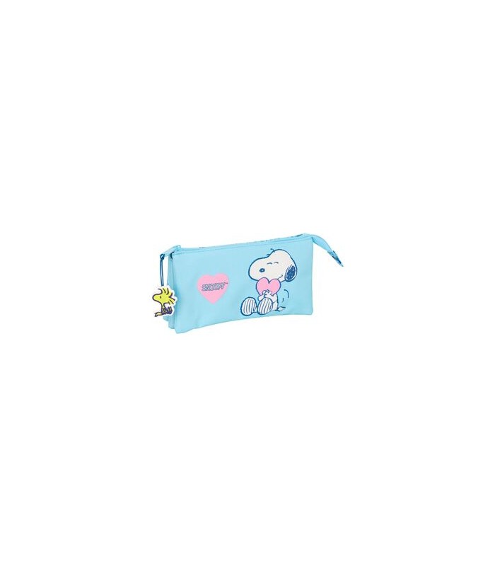 Estuche Triple Safta Snoopy Love 120X220X30 mm