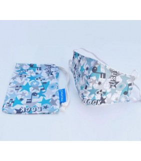 Mascarilla Jazz con bolsita infantil homologada
