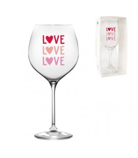COPA DE VINO 415ML AMOR