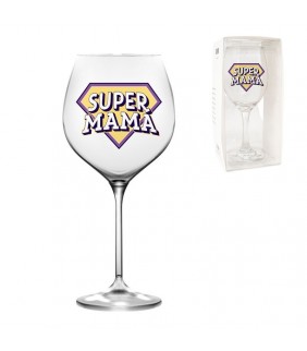 COPA DE VINO 415ML SUPER MAMA