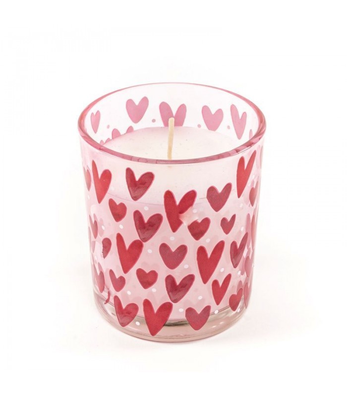 VELA AROMATICA CORAZONES