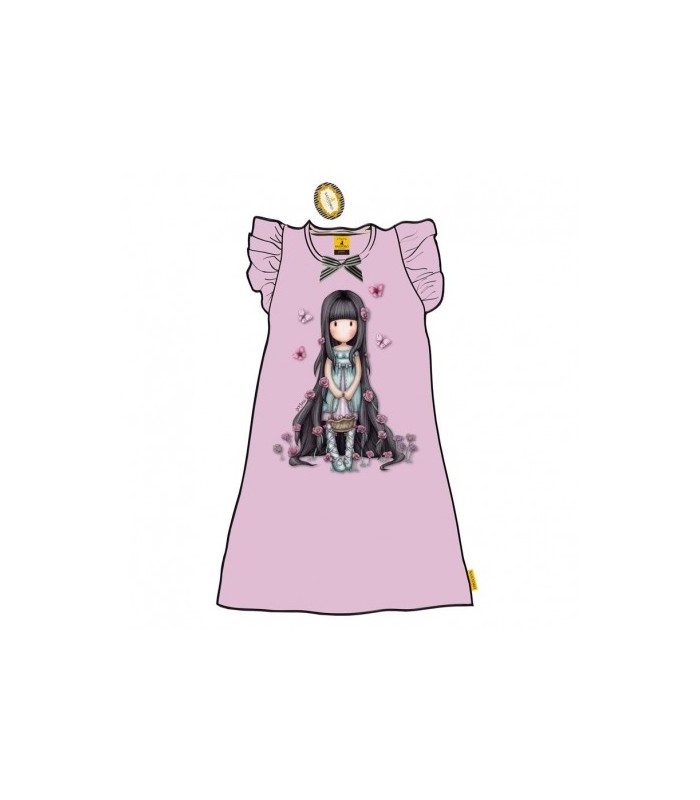 Vestido manga corta Gorjuss Rosas T/8