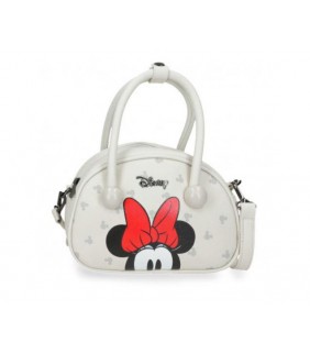 BOLSO PEQ  BOWLOGUE MINNIE BEIGE 
