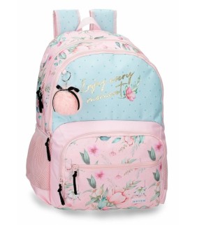 Mochila Escolar Movom enjoy Every Moment Dos Compa