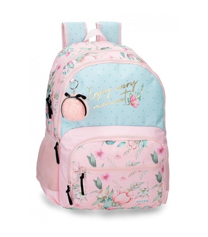 Mochila Escolar Movom enjoy Every Moment Dos Compa