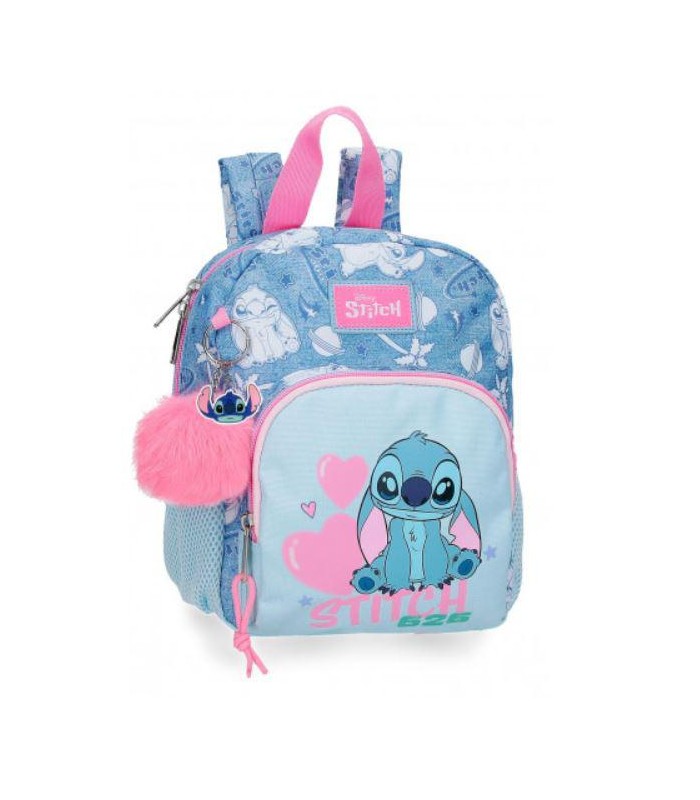 MOCHILA 24CM  STITCH HEARTS