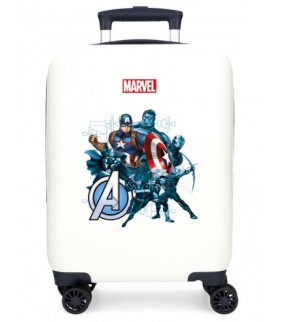 TROLLEY ABS 50 CM 4R  AVENGERS LEGENDARY BLANCO
