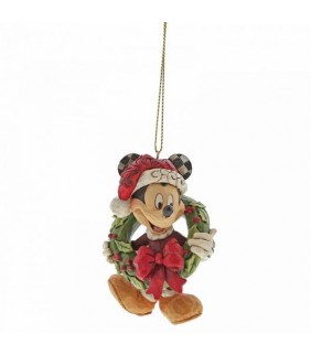 Figura colgante Disney Mickey Navidad