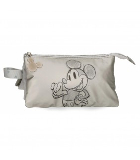 ESTUCHE TRES COMPARTIMENTOS MICKEY 100