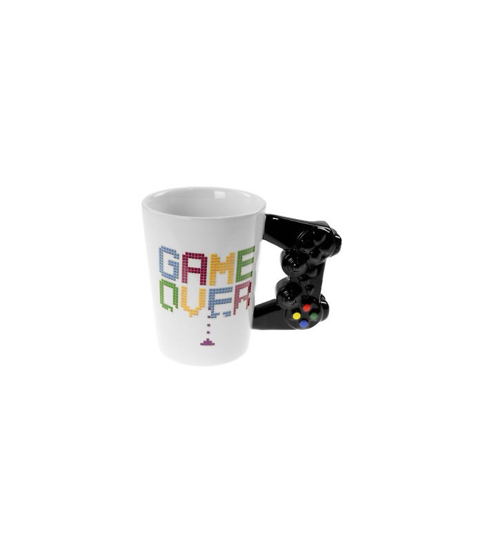 Taza en forma de mando  GAME OVER 