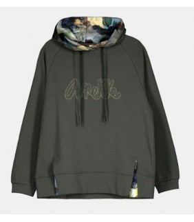 Sudadera verde con capucha Anekke Talla L /XL