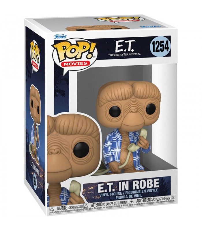 Figura POP E T El Extraterrestre 40 th E T in Robe