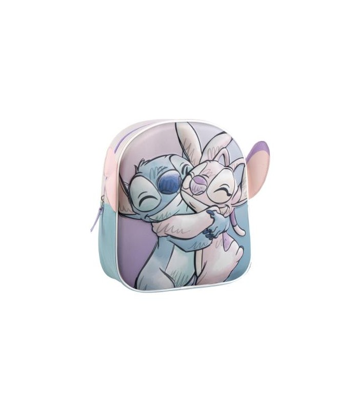 mochila infantil 3d aplicaciones stitch Sipecusa