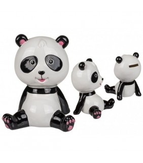 Hucha de cerámica  OSO PANDA  16cm