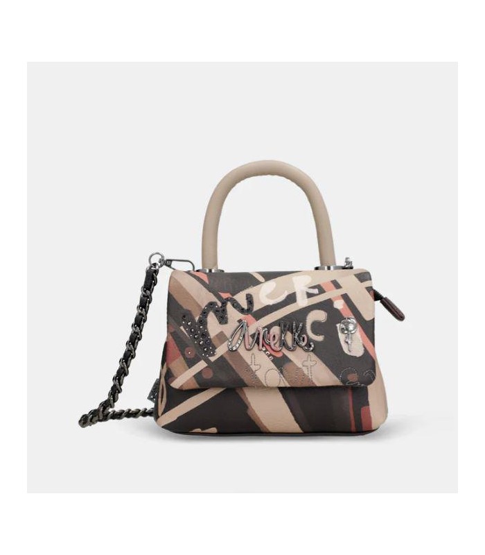 Bandolera de solapa pequeña Parisian Anekke
