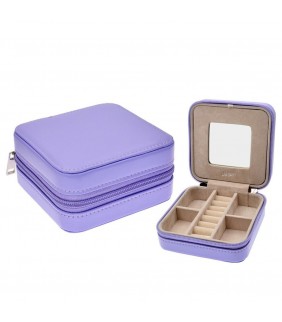 JOYERO VIAJE PEQUEÑO VIOLETA/24 DD212 11 8X12 5X5