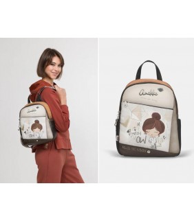 Mochila estampada Sophia Anekke
