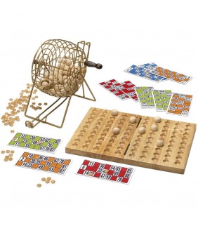 Bingo 90 de Madera y Metal mas Accesorios