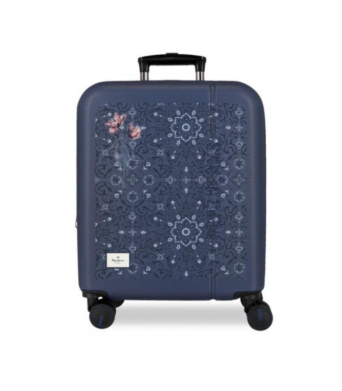 MALETA CABINA PEPE JEANS LENAY MARINO 55CM