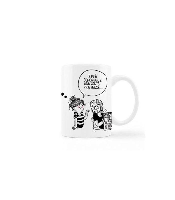 Taza La Volátil  Queria comentarte 