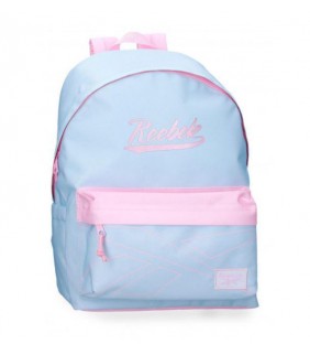 MOCHILA 45CM REEBOK MONROE AZUL CLARO 