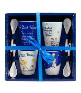 4 TAZAS   CUCHARA SURTIDA LPP NIGHT & PLANET PACKS