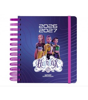 AGENDA ESCOLAR HUNTRIX GUERRERAS K-POP 2026/2027