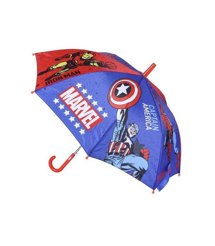 Paraguas Infantil Capitán América Rojo Marvel