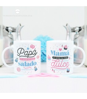 PACK DE TAZAS - PAPÁS SOIS LO MÁS
