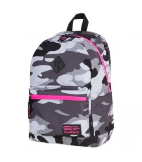 Mochila camuflaje Gris y Rosa