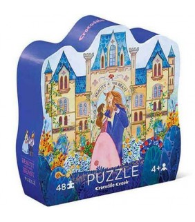  4 AÑOS Puzzle 48pc La Bella y La Bestia