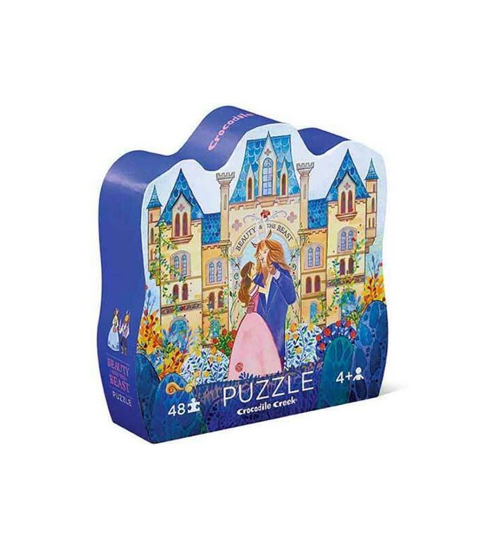  4 AÑOS Puzzle 48pc La Bella y La Bestia