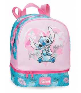 MOCHILA PORTAMERIENDA 28CM  HEART STITCH