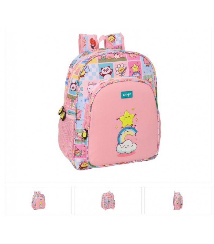 Mochila Comic Mr  Wonderful 38cm adaptable