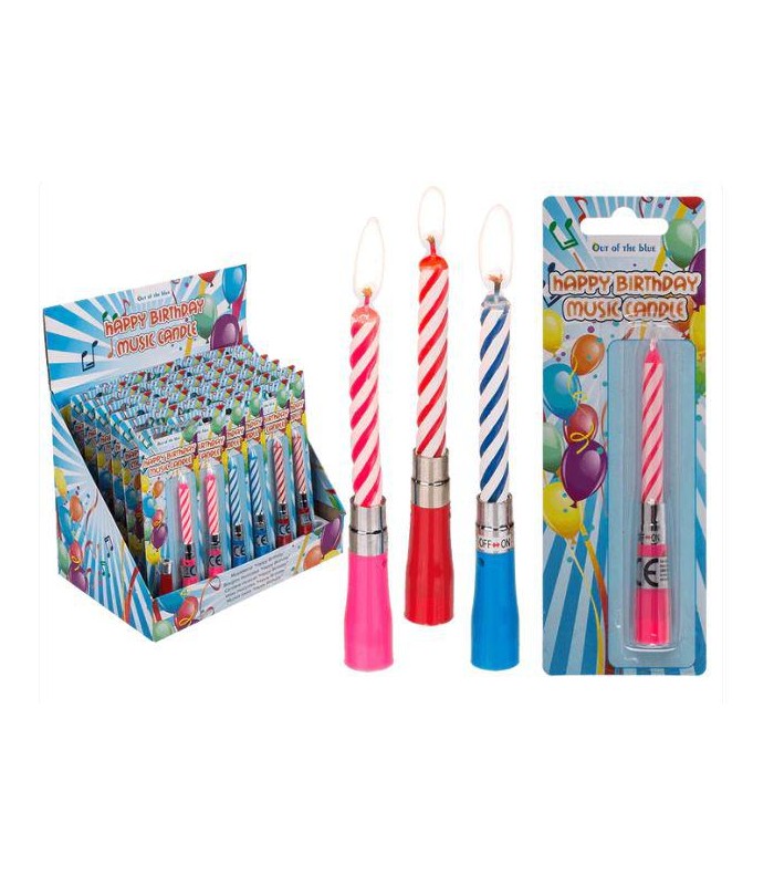 Velas musicales  Happy Birthday 