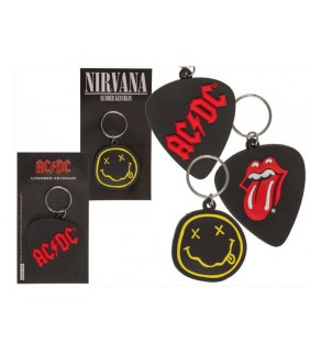 SURTIDO LLAVEROS DE ROCK 
