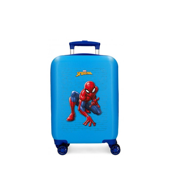 TROLLEY ABS 50 CM 4R SPIDERMAN VIGILANT AZUL