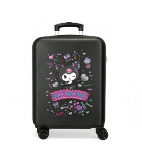MALETA CABINA 55cm KUROMI NEGRA 