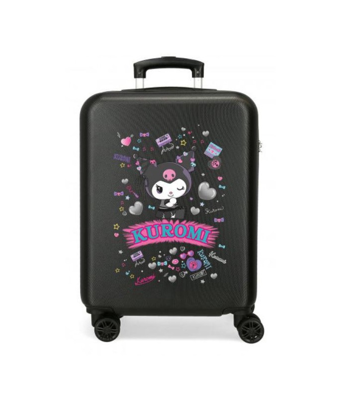 MALETA CABINA 55cm KUROMI NEGRA 
