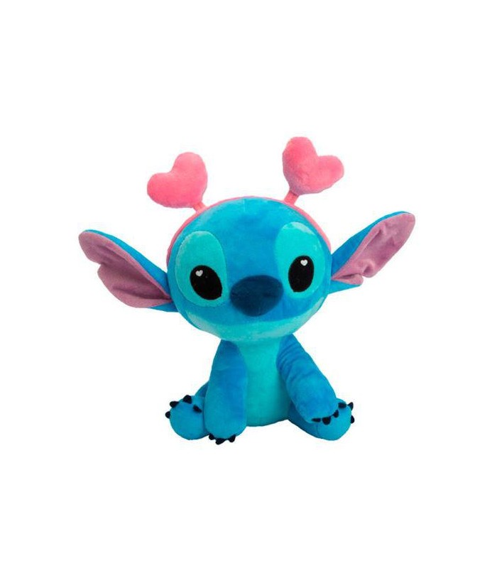 Peluche Stitch Corazones Disney 25cm