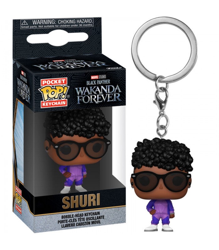 Llavero POP Marvel Black Panther Wakanda Forever S