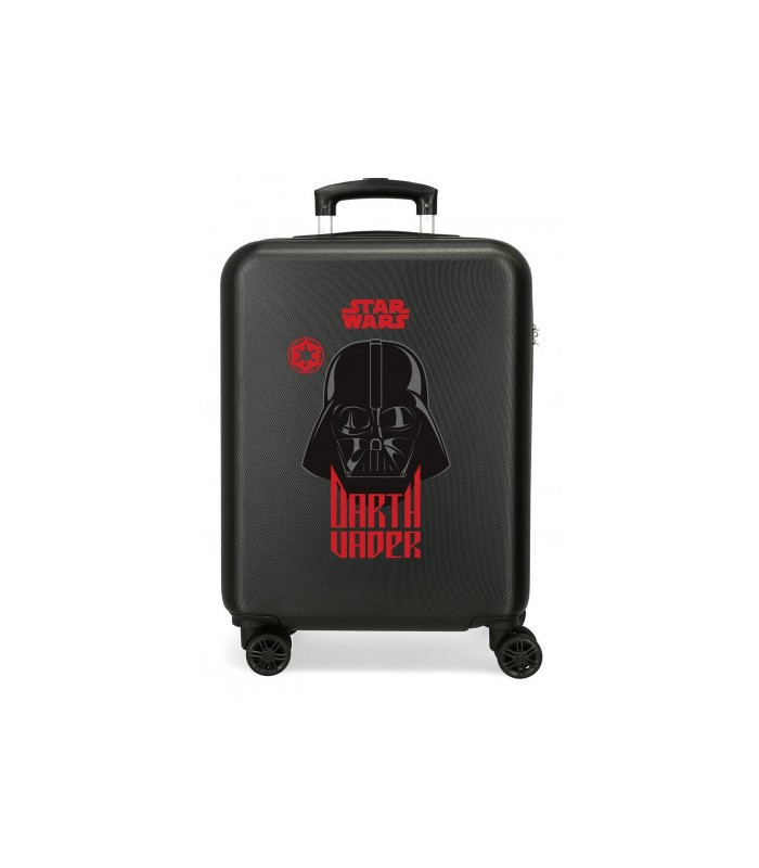 TROLLEY ABS 55CM 4R  STAR WARS DARH VADER ROJO