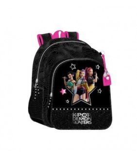 MOCHILA JUNIOR ADAP  A CARRO K-POP HUNTRIX ENERGY