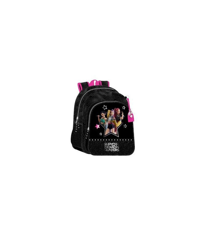 MOCHILA JUNIOR ADAP  A CARRO K-POP HUNTRIX ENERGY