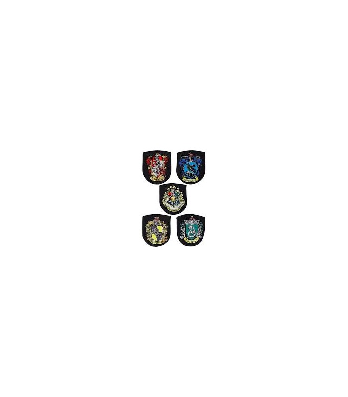 Set 5 parches Escudos  HARRY POTTER 