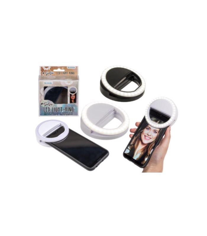 Anillo con luz LED para selfies